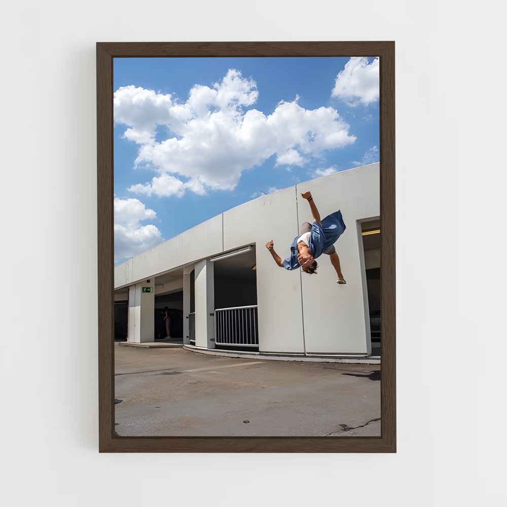 Poster Trickster de l'Asphalte – affiche Parkour et freerun (vue 5)